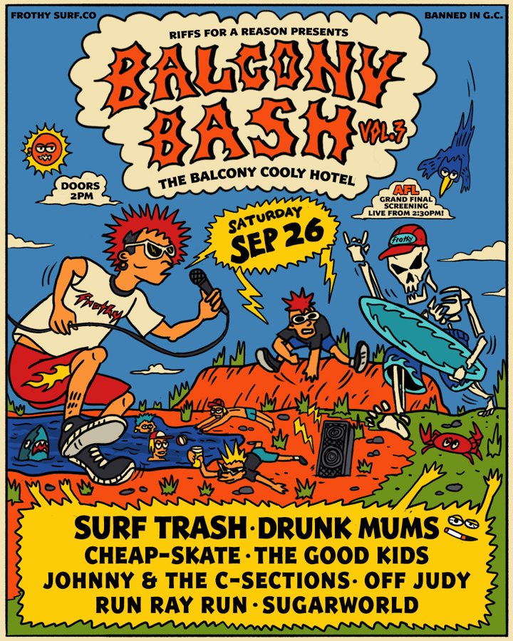 Balcony Bash Vol. 3 event poster