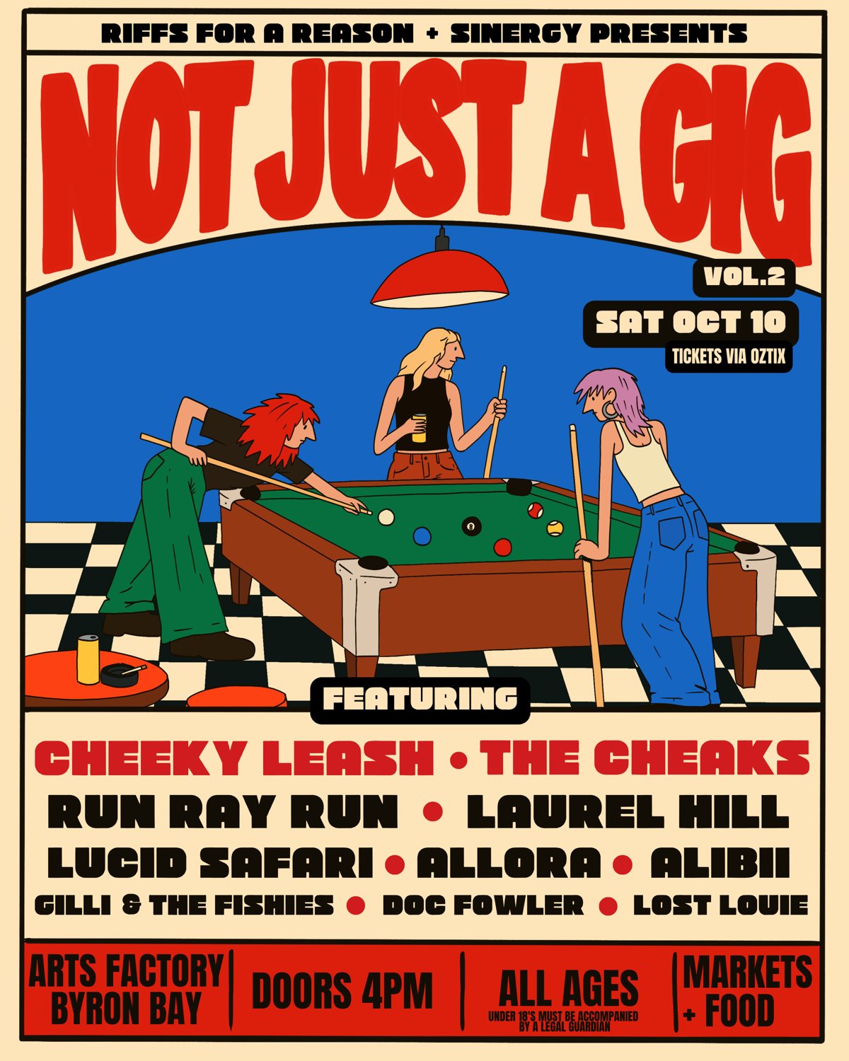 Not Just A Gig Vol. 2 event poster